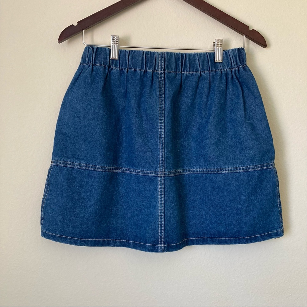 Lush Blue Denim Skirt | NWT - Picture 3 of 6